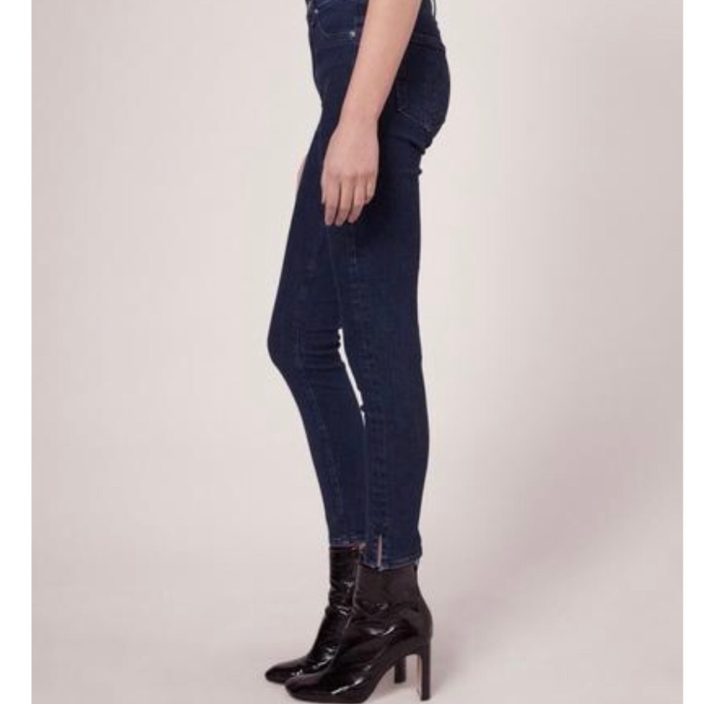 New Rag & Bone High-Rise Capri w/Ankle Slits